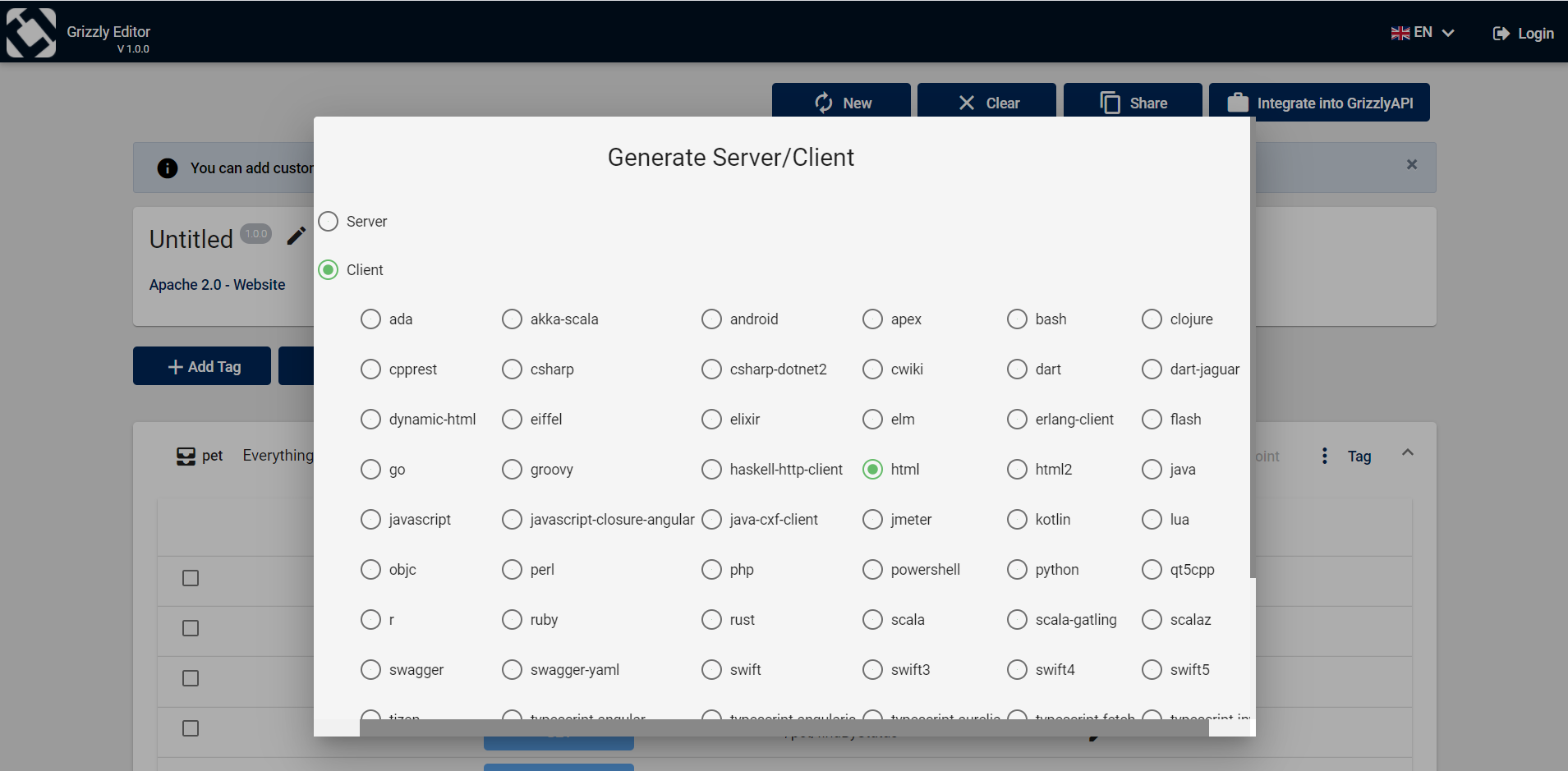 generate_client